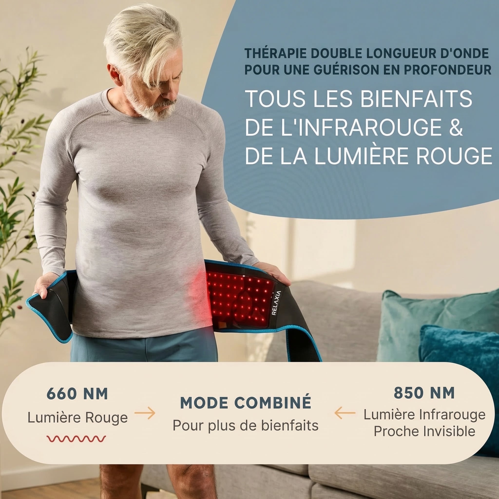 Ceinture Luminothérapie Relaxia